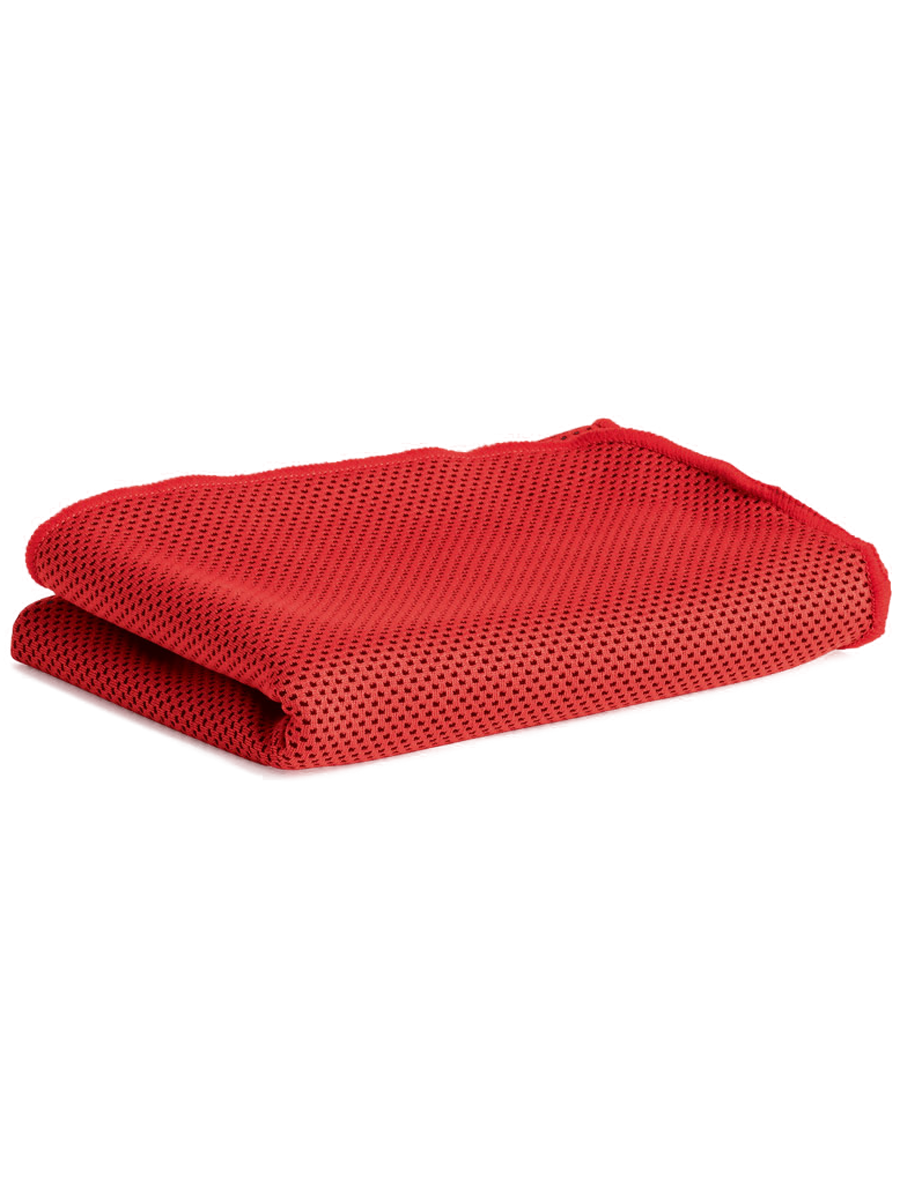 Toalha esportiva refrescante em poliamida e poliéster